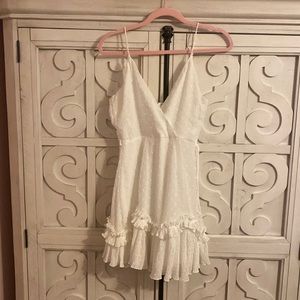 White Strap Dress